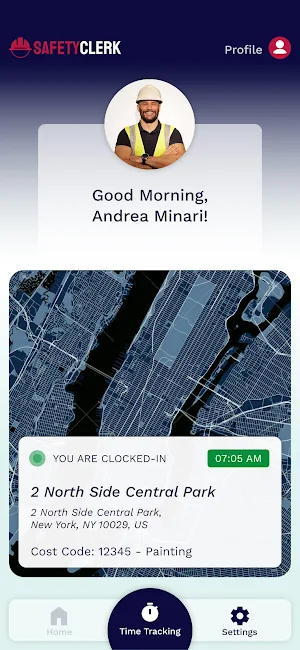 SafetyClerk Screenshot 0