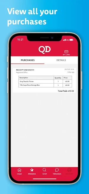QD Rewards Screenshot 0