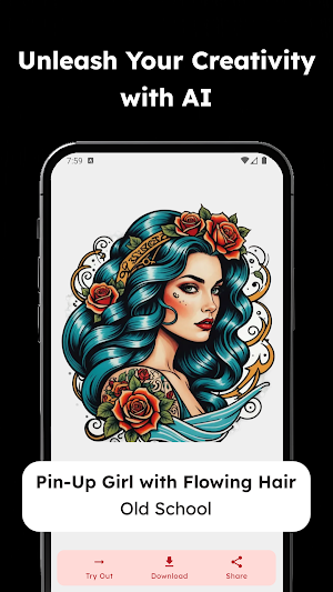 TattooInk: AI Tattoo Generator Screenshot 2