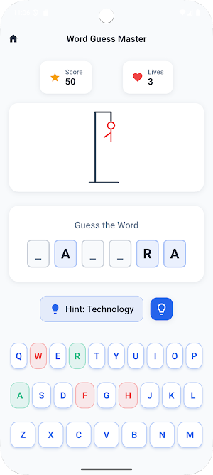 Word Guess Master: Hangman Fun Screenshot 3