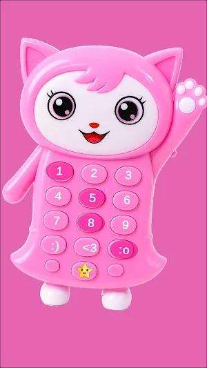 Cute Cat Toy Phone Screenshot 1