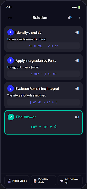 VibeMath - AI Math Video Maker Screenshot 3
