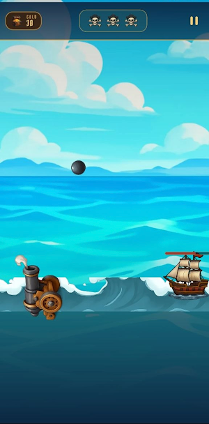 Pirate Cannon Battle Screenshot 2