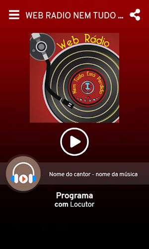 Web Radio Nem Tudo Esta Perdido Screenshot 1