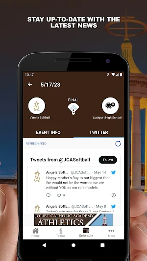 JCA Athletics Screenshot 3