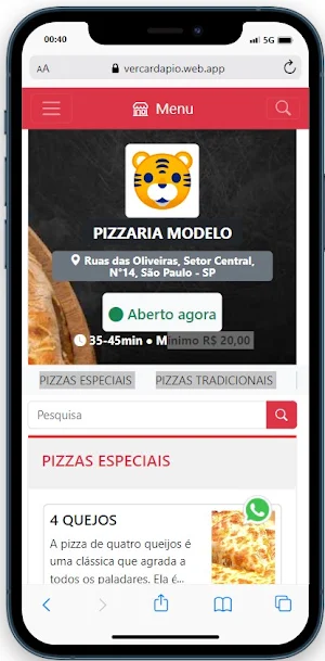 Delivery Sistema Eficiente Screenshot 0