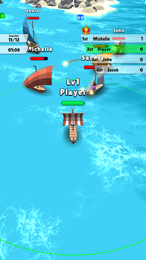 The Legend Pirates War Screenshot 1