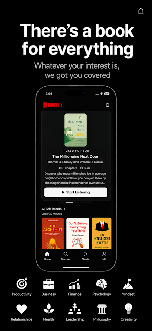 Bookflix-Books as Short Videos Screenshot 2