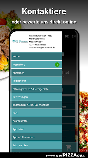 Sky Pizza Heidelberg Screenshot 2