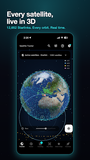 Satellite Tracker: Sky Map AR Screenshot 0