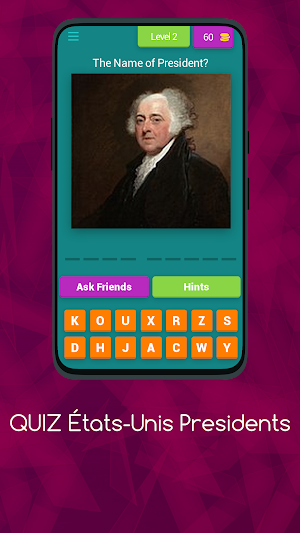 QUIZ ÉTATS-UNIS PRESIDENTS Screenshot 2