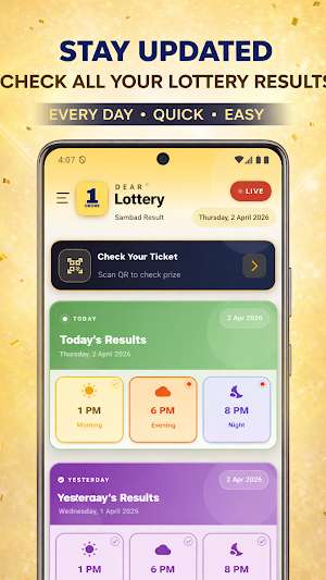Dear Lottery Sambad Result Screenshot 0