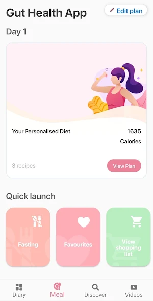 Gut Health Diet Recipes Screenshot 0
