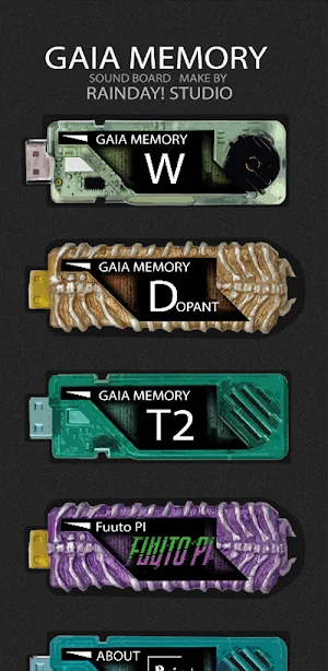 Gaia Memory W Fuuto Screenshot 0