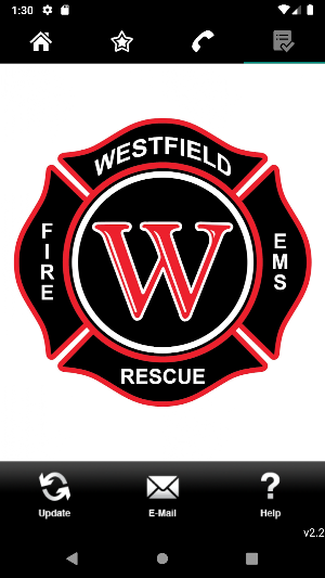Westfield Fire Department Screenshot 2