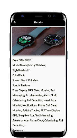SAMSUNG Galaxy Watch 4 Guide Screenshot 1