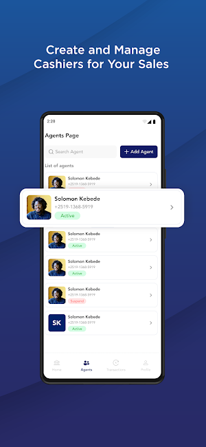 Dashen Bank Merchant Screenshot 2