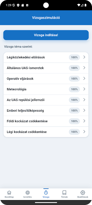 STS Drón Speciális Kategória Screenshot 1