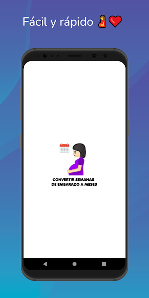 Semanas a meses de embarazo Screenshot 0
