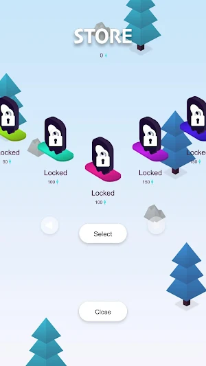 Snow Downhill Fury Screenshot 2