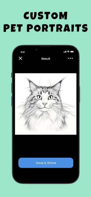 Petdraw: Pet Photo Art Editor Screenshot 1