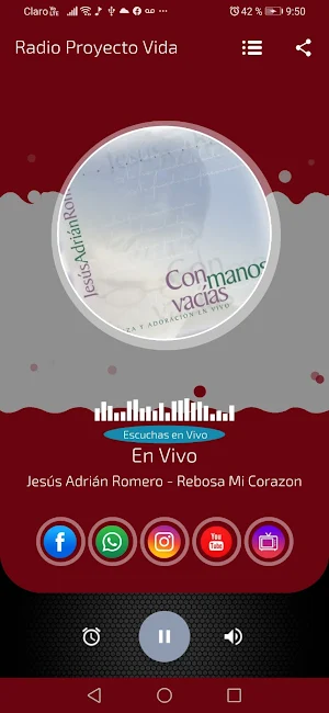 Radio Proyecto Vida Screenshot 3