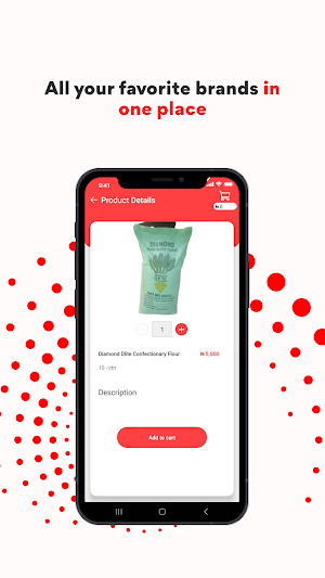 Pure Flour distributor Store Screenshot 0