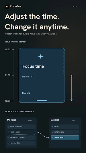 Kronoflow: Daily Planner Screenshot 1