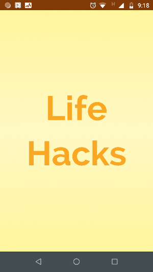 Life Hacks Screenshot 0