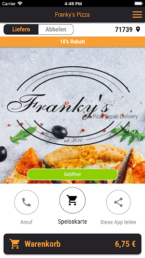 Franky's Pizza Screenshot 0