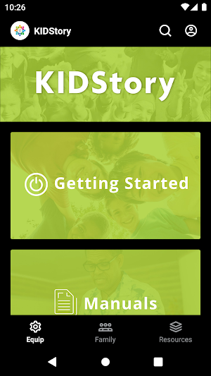 KIDStory Resource Hub Screenshot 0