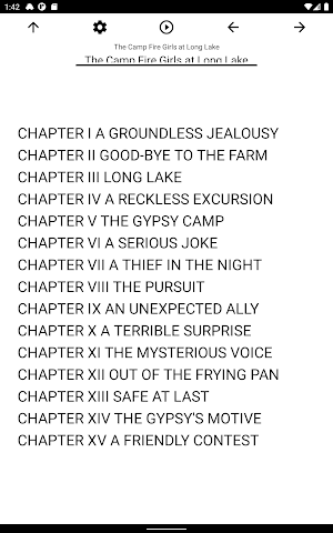Book, The Camp Fire Girls at L Screenshot 2