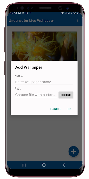 Underwater Live Wallpaper Screenshot 1