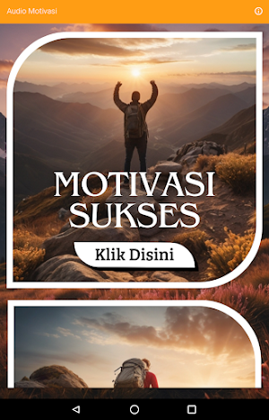 Audio Motivasi Sukses Screenshot 0