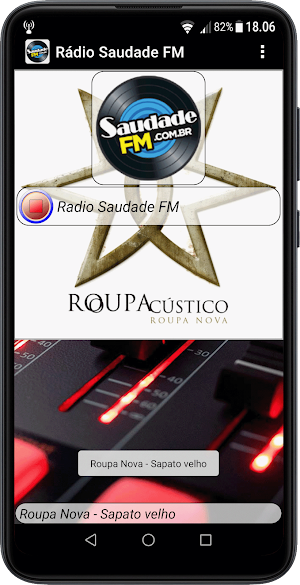 Radio Saudade FM Screenshot 1