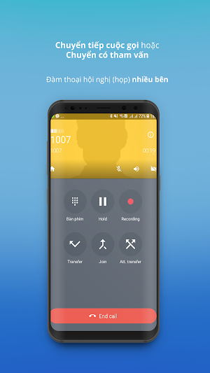 CCALL Softphone Screenshot 2
