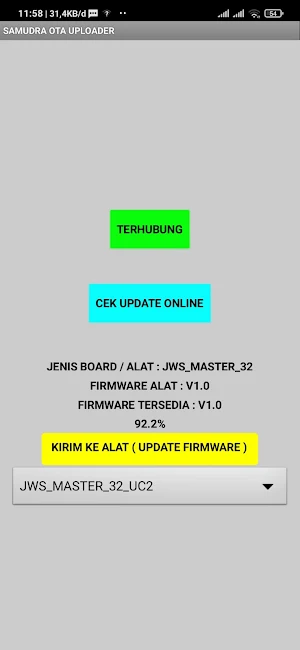 SAMUDRA UPLOADER WIFI OTA Screenshot 0