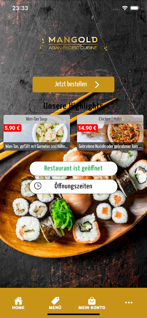 Mangold Asian Pacific Cuisine Screenshot 0