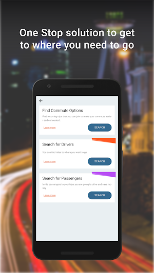 ShareTheRide Catch a Ride Screenshot 2
