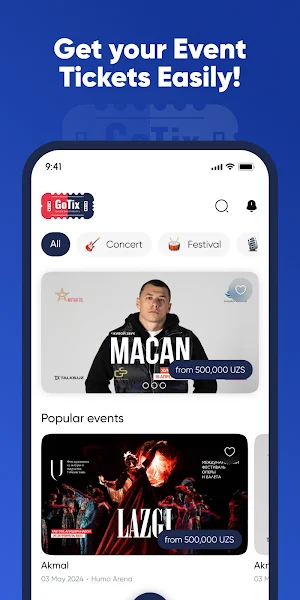 GoTix Screenshot 0