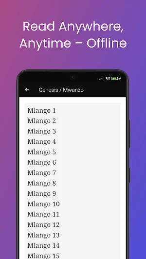 Biblia Takatifu Swahili Screenshot 2