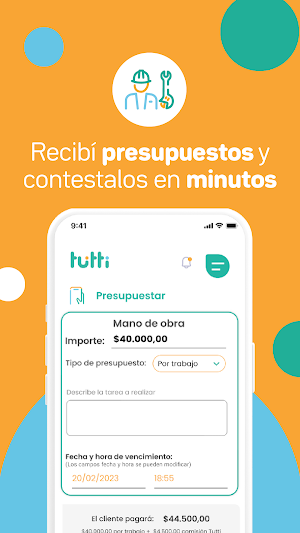 Tutti: Prestadores Screenshot 1