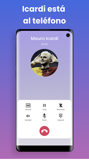 Mauro Icardi Fake Call, Prank Screenshot 2