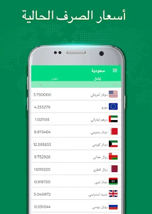أسعار الذهب وصرف العملات: لكل البلاد العربية Screenshot 1
