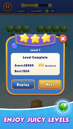 Juicy Pop: Bubble Shooter Screenshot 1