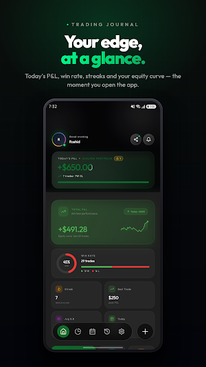 Oryvx: Trading Journal Screenshot 0