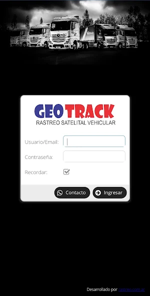 GeoTrack Rastreo Screenshot 1