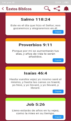 Aliento Diario Textos Bíblicos Screenshot 3