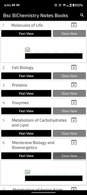 Bsc BioChemistry Notes Screenshot 2