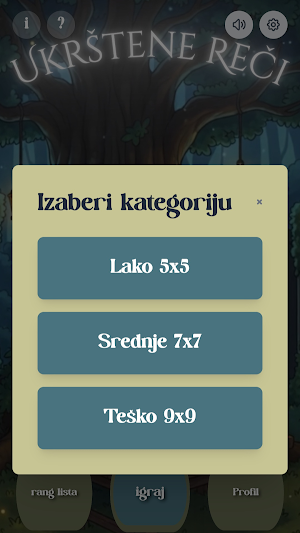 Ukrštene reči Screenshot 1
